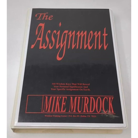 The Assignment Mike Murdock 160 Wisdom Keys 6 Cassette Tapes Audiobook - Picture 1 of 5